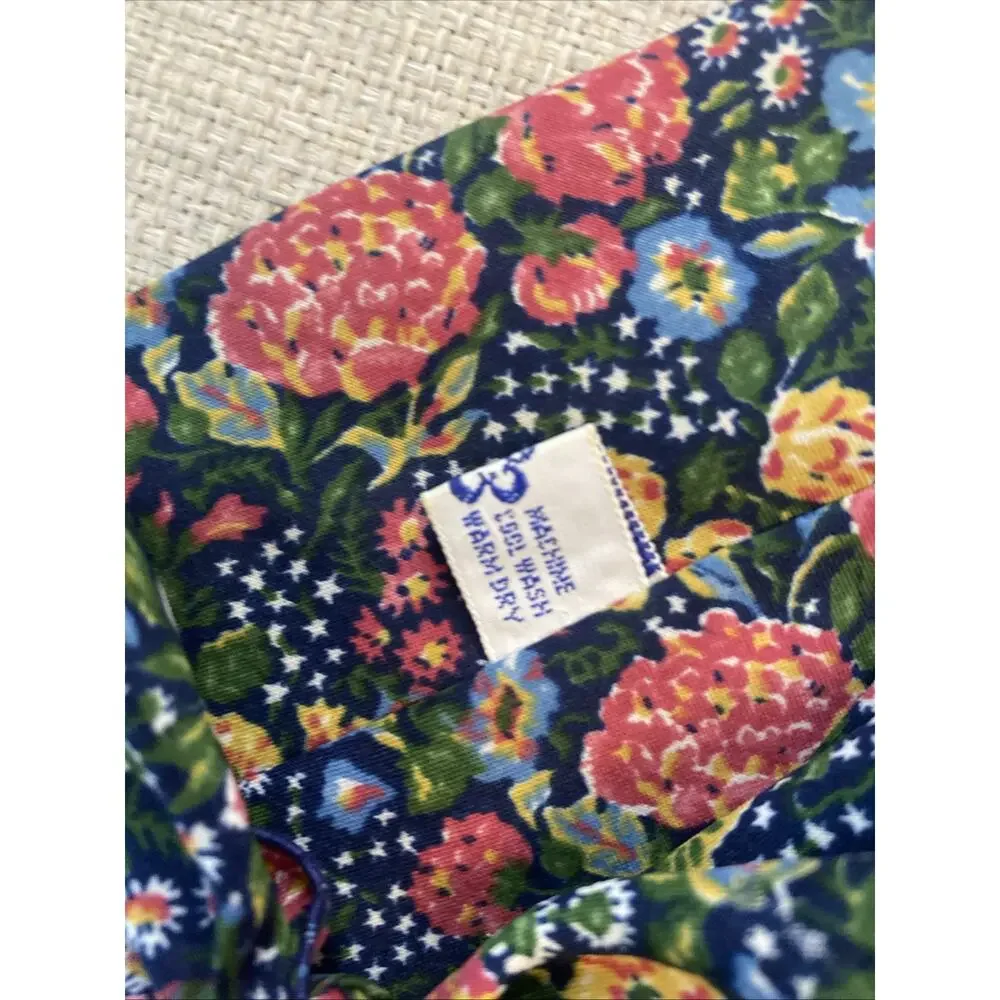 Vintage Head Hair Neck Scarf Floral Retro Mod Daisy 1960s Floral Shell